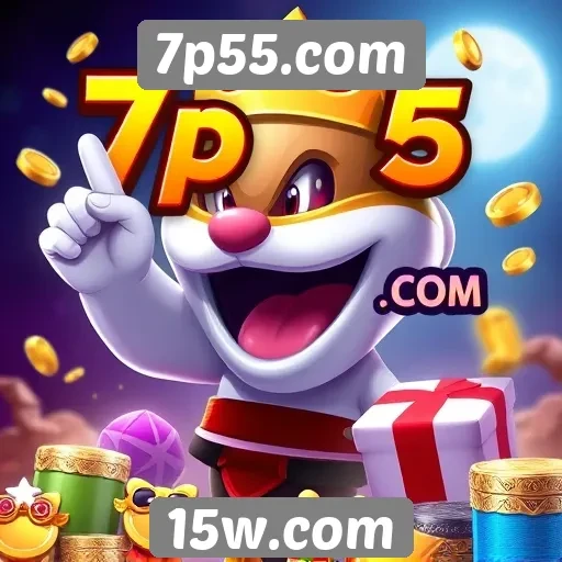Jogos e bônus disponíveis no 7p55.com